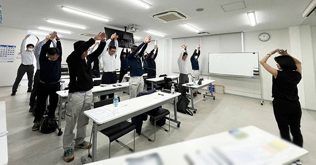 総合商社の社員の皆様を対象に「美容と健康」をテーマとした講演をご紹介
