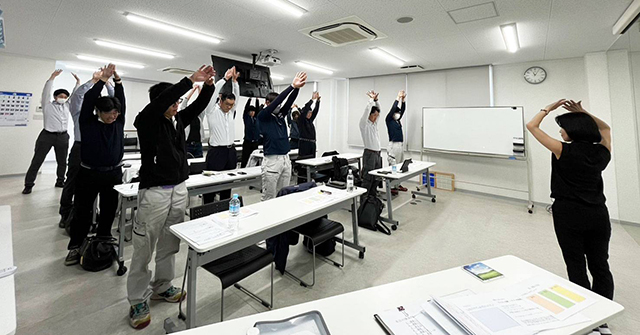 総合商社の社員の皆様を対象に「美容と健康」をテーマとした講演をご紹介